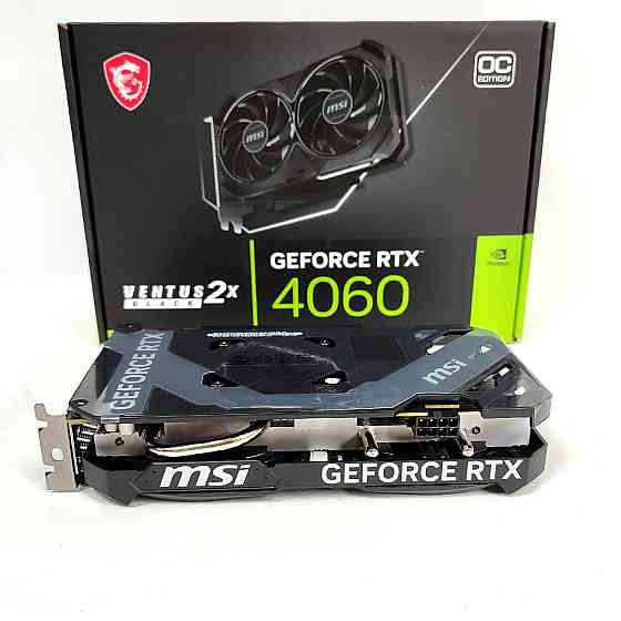 MSI GeForce RTX 4060 Ventus 2X BLACK 8G OC 8 Гб GDDR6 Игровая видеокарта Донецк