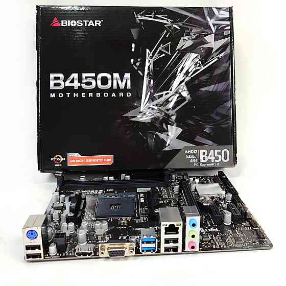 BIOSTAR B450MHP Ver. 6.3 Материнская плата Socket AMD AM4 Донецк