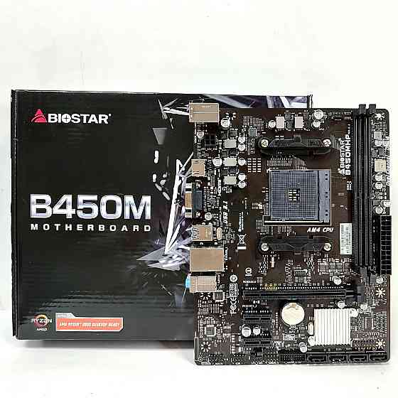 BIOSTAR B450MHP Ver. 6.3 Материнская плата Socket AMD AM4 Донецк