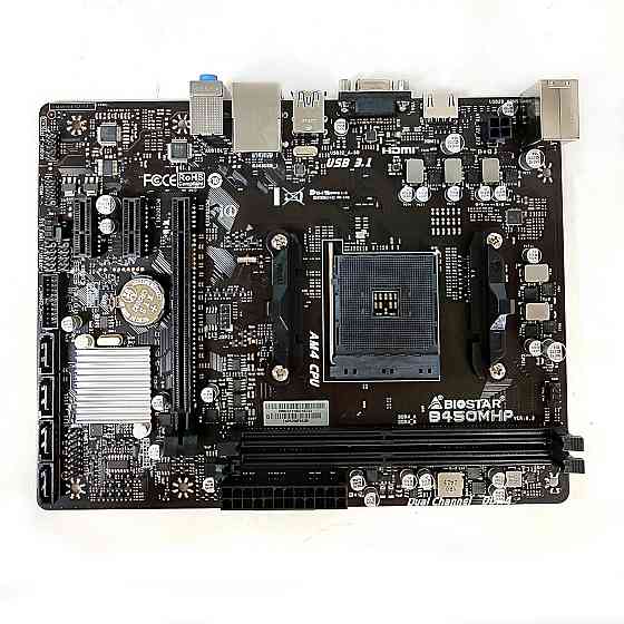 BIOSTAR B450MHP Ver. 6.3 Материнская плата Socket AMD AM4 Донецк