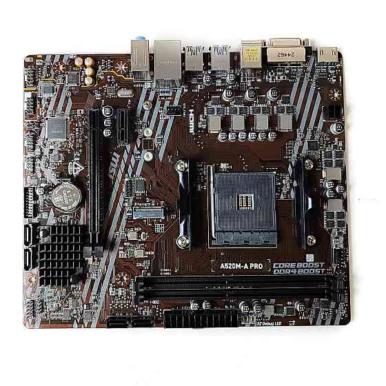 MSI A520M-A PRO 2DDR4 MicroATX Материнская плата Socket AM4 Донецк