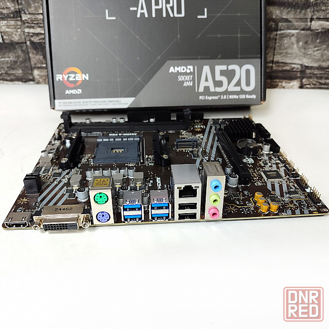 MSI A520M-A PRO 2DDR4 MicroATX Материнская плата Socket AM4 Донецк - изображение 3