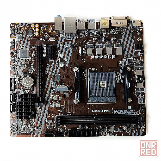 MSI A520M-A PRO 2DDR4 MicroATX Материнская плата Socket AM4 Донецк - изображение 2