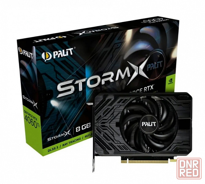 Видеокарта Palit NVIDIA GeForce RTX 4060 Ti StormX 8 гб Новая Донецк - изображение 1