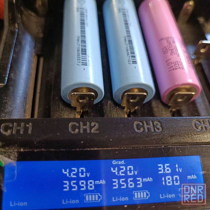 Аккумуляторы высокотоковые 18650 EVE 25p 30A, 35v 3600mAh 2024г. Запорожье - изображение 3