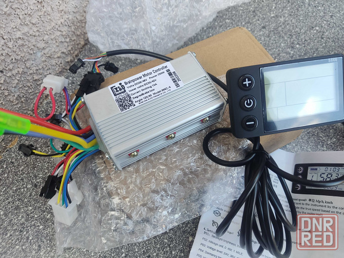 Контроллер с дисплеем s866 250-350W 24v/36v/48v. контролер вело Запорожье - изображение 4