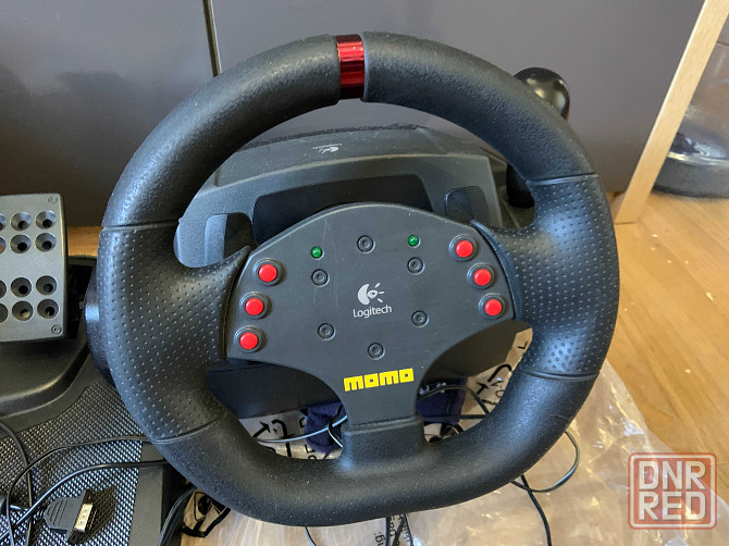 Игровий руль Logitech Momo Racing 240° (thrustmaster) PC/PS тести Запорожье - изображение 3