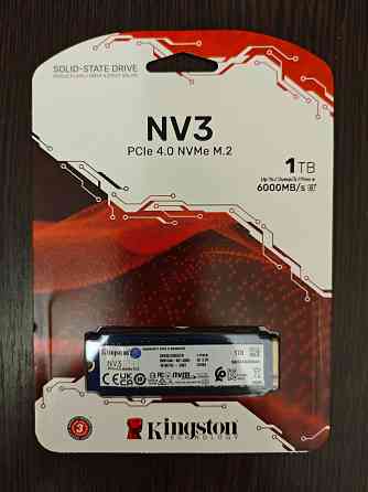 SSD M.2 NVMe 1TB Kingston NV3 [SNV3S/1000G] PCIe 4.0 Новый Донецк