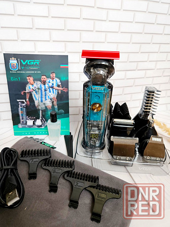 Машинка для стрижки волос Vgr 102 триммер профессиональный набор Запорожье - изображение 6