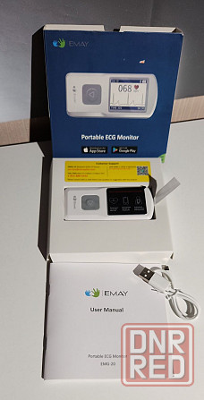 Портативный ЭКГ Bluetooth-монитор Электрокардиографии EMAY EMG-2 Запорожье - изображение 2