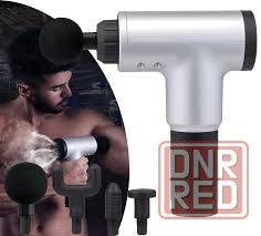 Массажер (массажный ударный пистолет) Fascial Gun KH-320 Запорожье - изображение 2