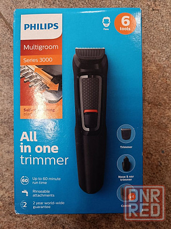 Тример 6 в 1  Philips Multigroom 3000 MG 3715 машинка для стрижки боро Запорожье - изображение 1