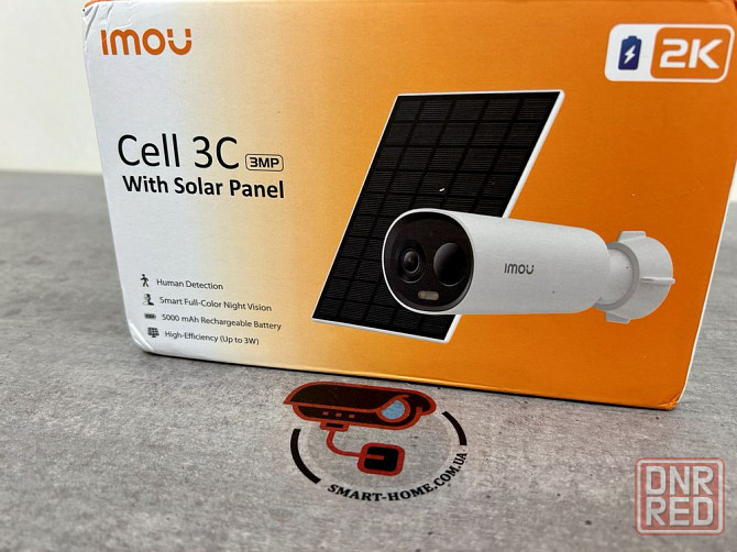 ХІТ 3Мп IMOU с солнечной панелью IP wifi камера с АКБ PIR відеонагляд Запорожье - изображение 8