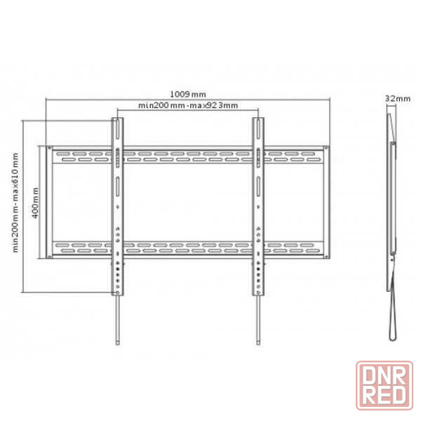60"-100" Кронштейн для телевизора ITech PLB-100 Крепление для ТВ Запорожье - изображение 2
