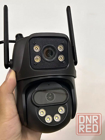 Уличная камера на App: Icsee 8MP черная (black) камера відеонагляду Запорожье - изображение 2