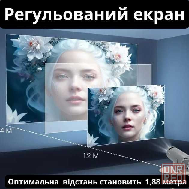 MAGCUBIC HY300 PRO 4K Android 11 HD BT5.0 Wi-Fi Проектор Magcubik Запорожье - изображение 3