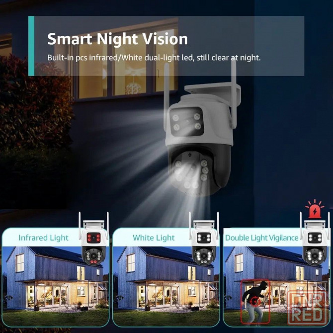 ТОП видеокамера BOAVISION 8MP 4MP Wifi камера ОНЛАЙН Запорожье - изображение 6