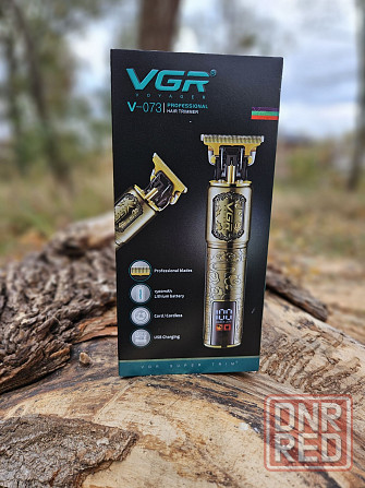 Триммер для бороды и усов с LED-дисплеем VGR 073 триммер головы металл Запорожье - изображение 8
