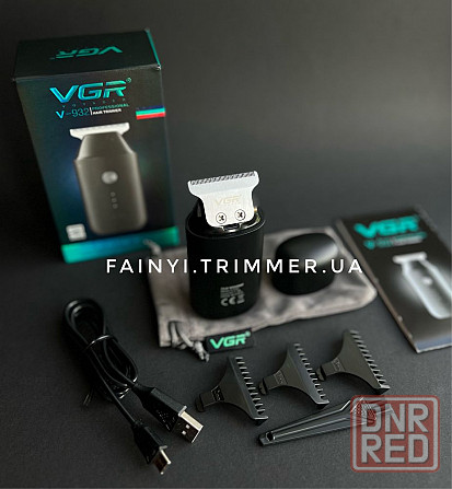 Портативный мини-триммер для стрижки бороды VGR V-932 барбер Запорожье - изображение 4