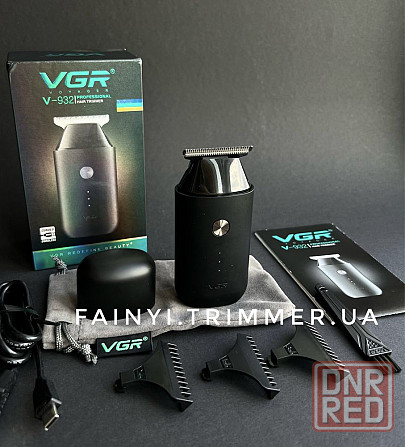 Портативный мини-триммер для стрижки бороды VGR V-932 барбер Запорожье - изображение 5