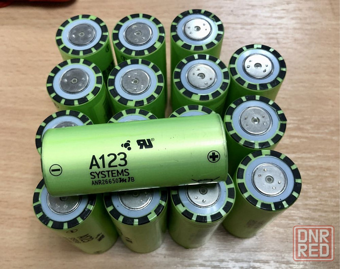 Акумулятор A123 Systems 26650 Lifepo4 3.3v 2.5Ah 50/120A Запорожье - изображение 1