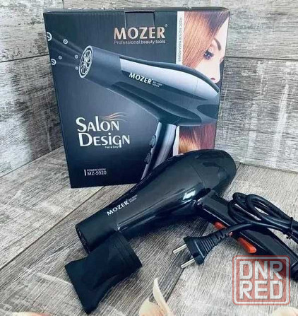 Профессиональный фен MOZER MZ-5920 5000Вт,есть опт Запорожье - изображение 1