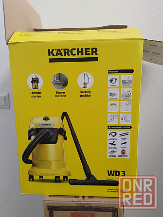 Пылесос "Karcher" WD 3 V-19/6/20 Запорожье - изображение 2