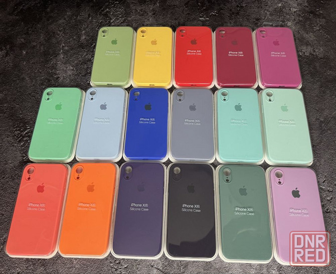 Чехол silicone case iphone Xr квадратный Запорожье - изображение 2