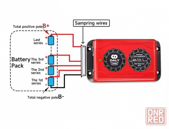 BMS 12v LIFEPO4.4s + активний балансир. Запорожье - изображение 6