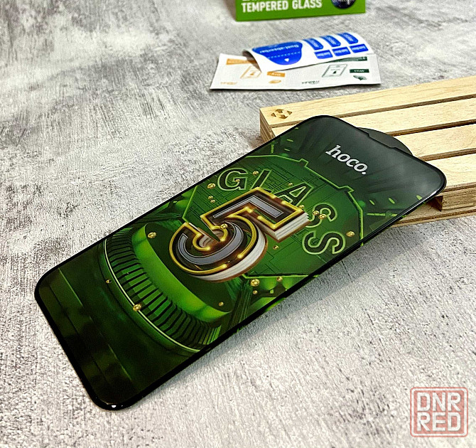 Защитное стекло iphone 13, 13 pro, 14 Hoco. На все модели айфон Запорожье - изображение 6