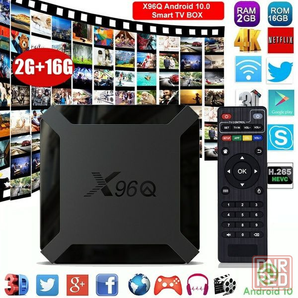 ⫸SmartTV X96Q 2GB/16Г Смарт ТВ приставка Андроїд Бокс tv box Запорожье - изображение 5