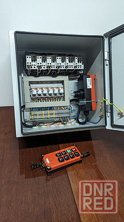 Щит радиоуправления тельфером кранбалкою ETI шкаф управления Schneider Запорожье - изображение 1