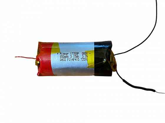 Аккумулятор под пайку 17350 850 mAh Запорожье