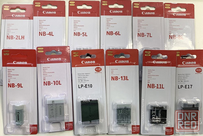 Акумулятори Canon BP/LP/NB/ Nikon EN-EL/ Sony NP-BG1/NP-FW50/NP-FZ100 Запорожье - изображение 2
