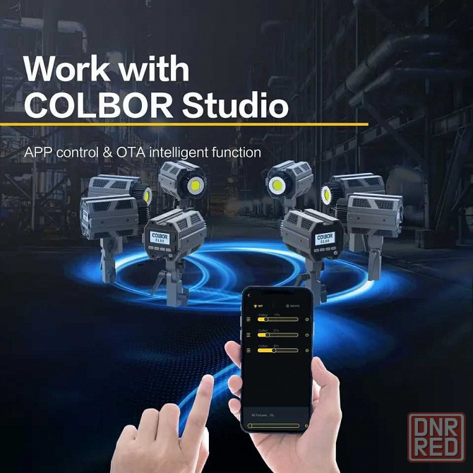 Постоянный свет COLBOR CL60 | 2700-6500 К | 65 Вт | студийный | видео Запорожье - изображение 3
