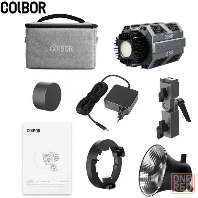 Постоянный свет COLBOR CL60 | 2700-6500 К | 65 Вт | студийный | видео Запорожье - изображение 5