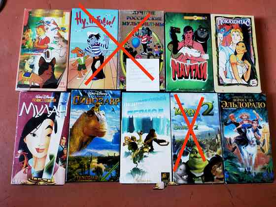 VHS видеокассеты, 40шт Макеевка