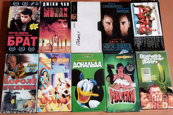 VHS видеокассеты, 34 шт Макеевка - изображение 1
