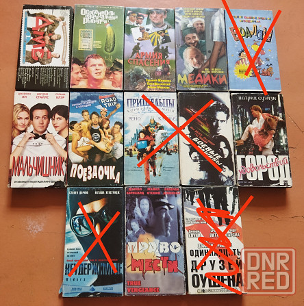 VHS видеокассеты, 40шт Макеевка - изображение 2