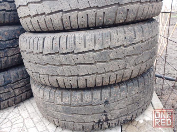 Колеса в сборе Нива 215/65/R16C Зима шип Донецк - изображение 4