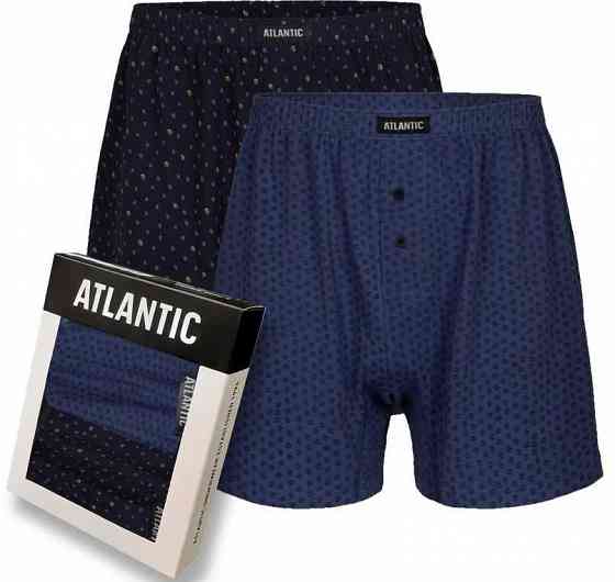 Трусы мужские семейные труси сімейні Atlantic боксерки набор 2шт. Херсон