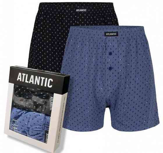 Трусы мужские семейные труси сімейні Atlantic боксерки набор 2шт. Херсон