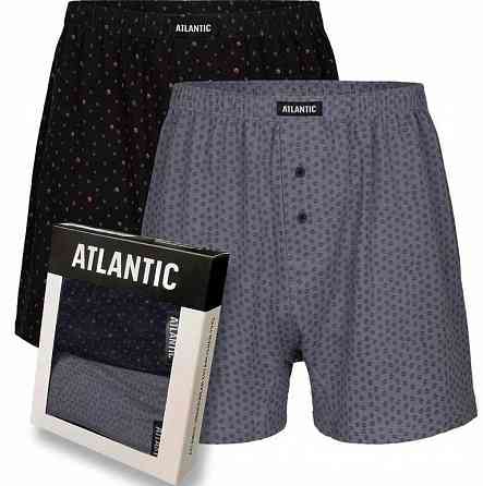 Трусы мужские семейные труси сімейні Atlantic боксерки набор 2шт. Херсон
