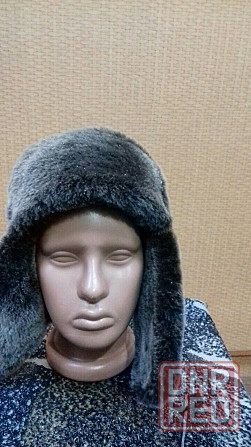 Шапка ушанка с овчины Херсон - изображение 1