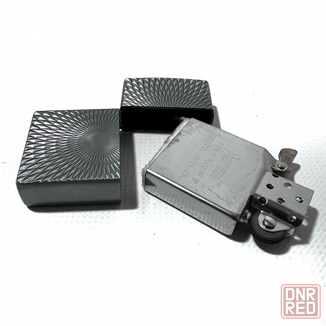 Набор Бензиновая зажигалка Kantai hq9 + бензин очищенный форма Zippo Херсон - изображение 5