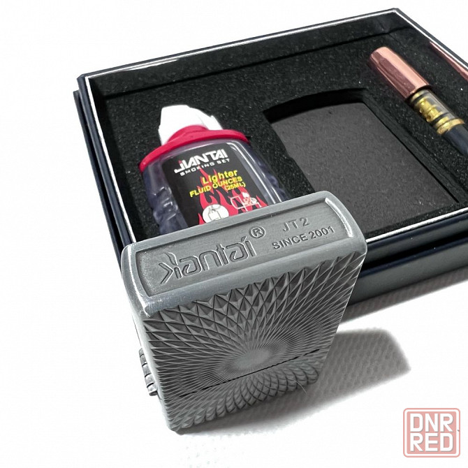 Набор Бензиновая зажигалка Kantai hq9 + бензин очищенный форма Zippo Херсон - изображение 6