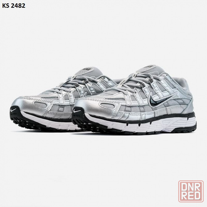Кроссовки Nike P-6000 Silver (серебристые) Херсон - изображение 4