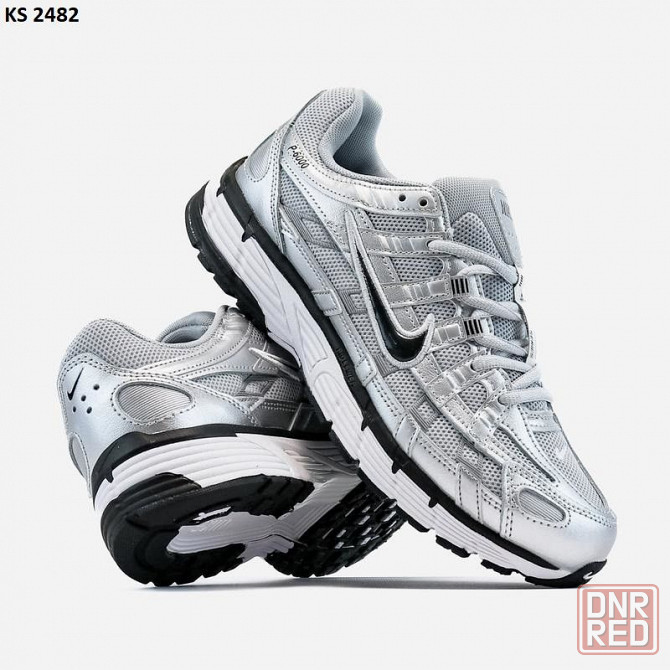 Кроссовки Nike P-6000 Silver (серебристые) Херсон - изображение 3