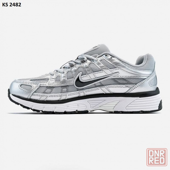 Кроссовки Nike P-6000 Silver (серебристые) Херсон - изображение 1