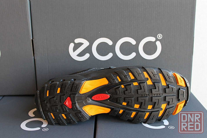 ECCO - кожаные черные кроссовки - туфли - кросівки .(код:18-12чер.) Херсон - изображение 8